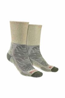 Легкие мягкие носки для походов из мериносовой шерсти Bridgedale, бежевый