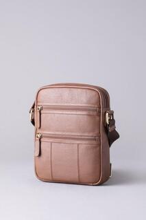 Кожаная сумка-мессенджер Buffalo Explorer Lakeland Leather, коричневый