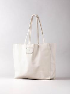 Кожаная сумка-мешок Tarn Lakeland Leather, белый