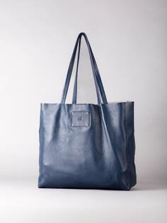 Кожаная сумка-мешок Tarn Lakeland Leather, синий