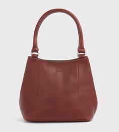 Кожаная сумка-хобо Narissa OSPREY LONDON, коричневый
