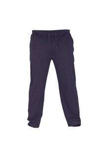 Легкие флисовые спортивные брюки Kingsize Rory Duke Clothing, темно-синий