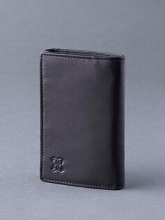 Кожаный кошелек в три сложения &apos;Bowston&apos; Lakeland Leather, черный