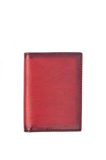 Кожаный кошелек для карт &apos;Carlton&apos; PRIMEHIDE, красный