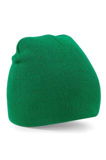 Простая базовая вязаная зимняя шапка-бини Beechfield, зеленый Beechfield®