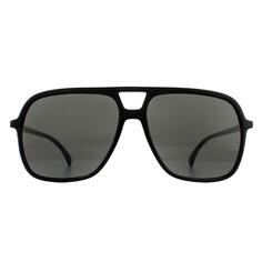 Черные серые солнцезащитные очки-авиаторы Gucci, черный