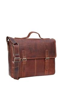 Кожаный портфель &apos;GL10&apos; PRIMEHIDE, коричневый