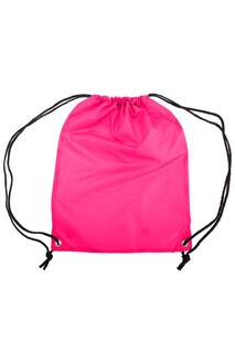 Простая большая сумка Stafford на шнурке - 13 литров (2 шт. в упаковке) Shugon, розовый