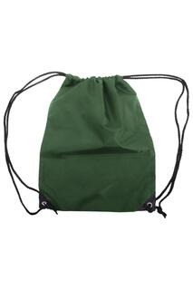 Простая большая сумка Stafford на шнурке - 13 литров (2 шт. в упаковке) Shugon, зеленый