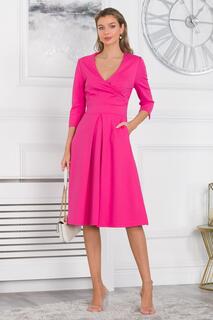 Платье Paige с запахом и рукавами 3/4 Jolie Moi, розовый