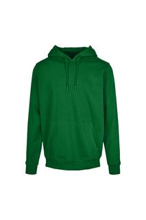 Тяжелый пуловер с капюшоном Build Your Brand, зеленый