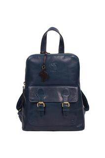 Кожаный рюкзак &quot;Кендал&quot; Conkca London, синий