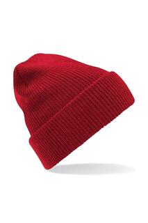Простая зимняя шапка-бини Heritage Premium Beechfield, красный Beechfield®