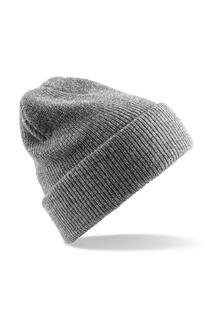 Простая зимняя шапка-бини Heritage Premium Beechfield, серый Beechfield®