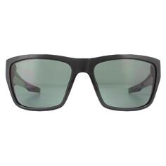 Черные, серо-зеленые солнцезащитные очки с запахом HD Plus Spy, черный