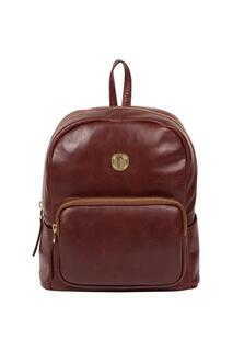 Кожаный рюкзак &apos;Кора&apos; Pure Luxuries London, коричневый