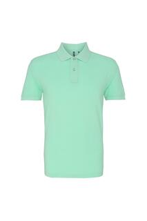 Простая рубашка-поло с короткими рукавами Asquith &amp; Fox, зеленый