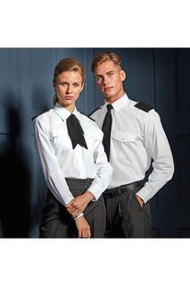 Простая рабочая рубашка с длинными рукавами-пилотами Premier, белый Premier.