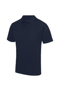 Простая спортивная рубашка-поло Just Cool AWDis, темно-синий
