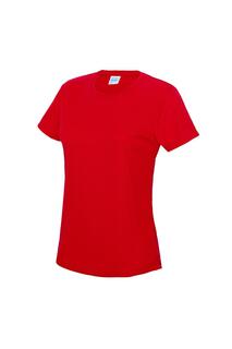 Простая спортивная футболка Just Cool AWDis, красный