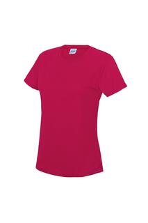 Простая спортивная футболка Just Cool AWDis, розовый