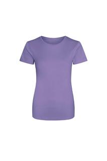 Простая спортивная футболка Just Cool AWDis, фиолетовый