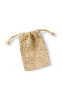 Простая сумка для вещей с застежкой из джутовой веревки Westford Mill, обнаженная