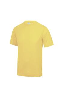 Простая футболка Just Cool Performance AWDis, желтый