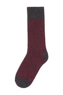 Удобные носки бордового и темно-серого цветов Walk In Pitas, красный