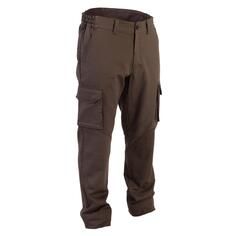Прочные камуфляжные брюки Decathlon Solognac, серый