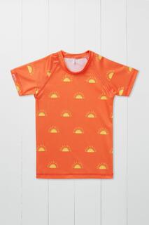 Детский жилет от сыпи с принтом Sun Grass &amp; Air, оранжевый