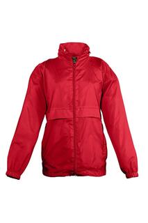 Куртка-ветровка для серфинга (водостойкая и ветрозащитная) SOL&apos;S, красный Sols