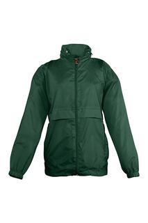 Куртка-ветровка для серфинга (водостойкая и ветрозащитная) SOL&apos;S, зеленый Sol's