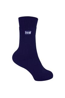 Верхние теплые зимние носки Thermal Comfort с пушистой флисовой подкладкой THMO, синий