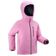 Теплая и водонепроницаемая лыжная куртка Decathlon 550 Wedze, розовый Wedze