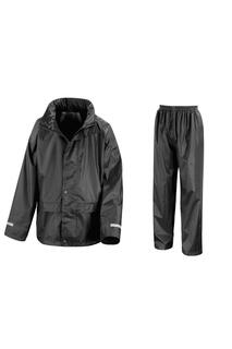 Комплект из куртки и брюк Core от дождя Result, черный