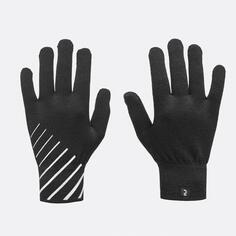 Перчатки для бега Декатлон Kiprun, черный