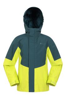Куртка-дождевик Meteor Водонепроницаемое пальто для отдыха на открытом воздухе Mountain Warehouse, зеленый