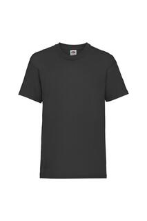 Легкая футболка с коротким рукавом (2 шт.) Fruit of the Loom, черный