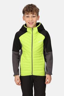 Легкая эластичная куртка Extol &apos;Kielder Hybrid VI&apos; с капюшоном Regatta, зеленый