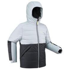 Decathlon Очень теплая и водонепроницаемая стеганая лыжная куртка 180 Warm -And Wedze, серый Wed'ze