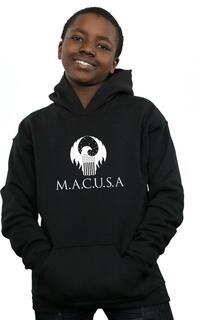 Толстовка с логотипом MACUSA FANTASTIC BEASTS, черный