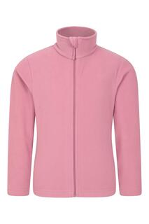 Флисовая куртка с полной молнией Camber 2, теплый джемпер с защитой от таблеток Mountain Warehouse, розовый