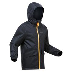 Теплая и водонепроницаемая походная куртка 3-в-1 Decathlon Quechua, черный