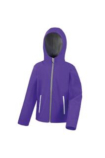 Куртка Softshell Core с капюшоном Result, фиолетовый