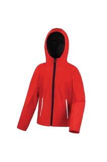 Куртка Softshell Core с капюшоном Result, красный