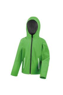 Куртка Softshell Core с капюшоном Result, зеленый