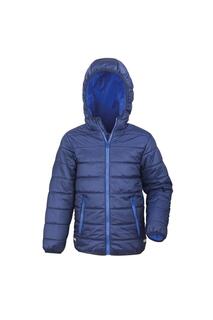 Водонепроницаемая и ветрозащитная куртка с мягкой подкладкой Core Result, темно-синий
