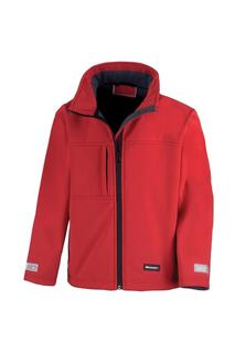 Водонепроницаемая классическая трехслойная куртка Softshell Result, красный