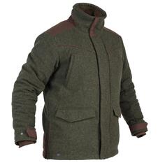 Теплая шерстяная спортивная куртка Decathlon Silent Country 900 Solognac, зеленый